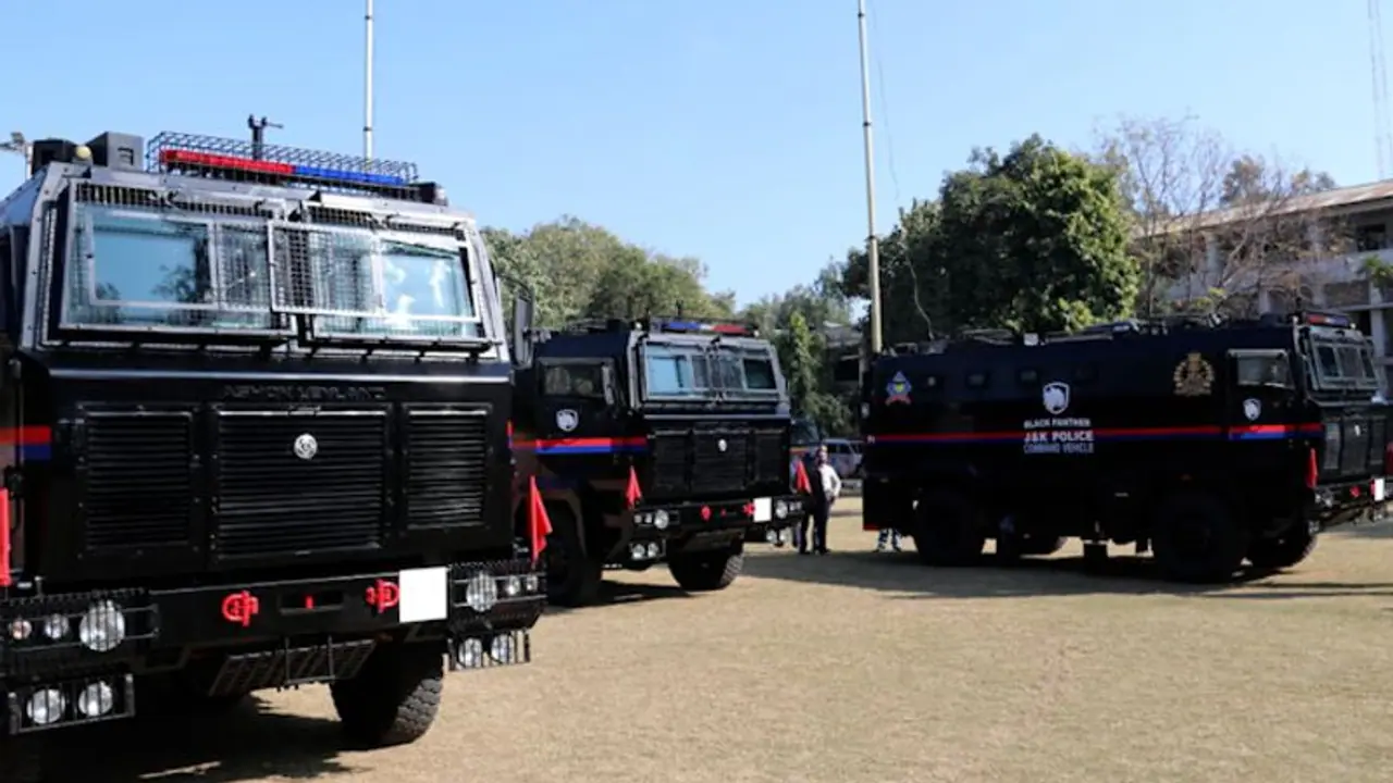 J&K Police inducts 'Black Panther' vehicles for anti terror operations, monitoring