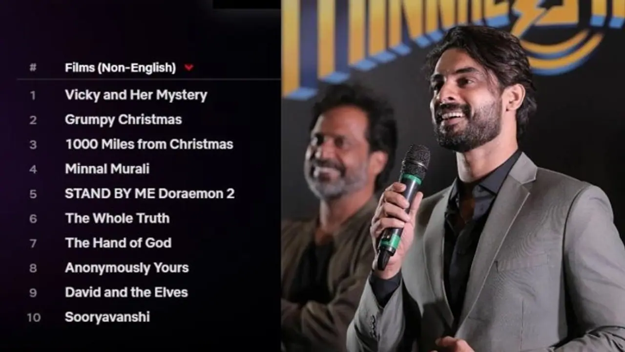 Minnal Murali in Netflix Global top 10 : ഇനി ഗ്ലോബല് 'മുരളി'! 11 രാജ്യങ്ങളിലെ ടോപ്പ് 10 ലിസ്റ്റില് Minnal Murali in Netflix Global top 10 : ഇനി ഗ്ലോബല് 'മുരളി'! 11 രാജ്യങ്ങളിലെ ടോപ്പ് 10 ലിസ്റ്റില്