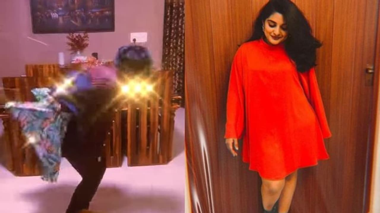 బాలయ్య లాగా డాన్స్ చేసిన నివేదా, బెడిసికొట్టింది.. సోషల్ మీడియాలో నవ్వులే నవ్వులు