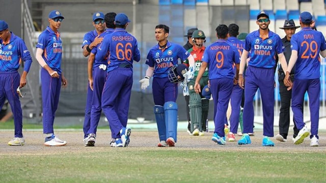 U19 Asia Cup : ഷെയ്ഖ് റഷീദ് രക്ഷകനായി, ബംഗ്ലാദേശിനെതിരെ ഇന്ത്യക്ക് കൂറ്റന് ജയം; ഫൈനലില് ശ്രീലങ്കയ്ക്കെതിരെ U19 Asia Cup : ഷെയ്ഖ് റഷീദ് രക്ഷകനായി, ബംഗ്ലാദേശിനെതിരെ ഇന്ത്യക്ക് കൂറ്റന് ജയം; ഫൈനലില് ശ്രീലങ്കയ്ക്കെതിരെ