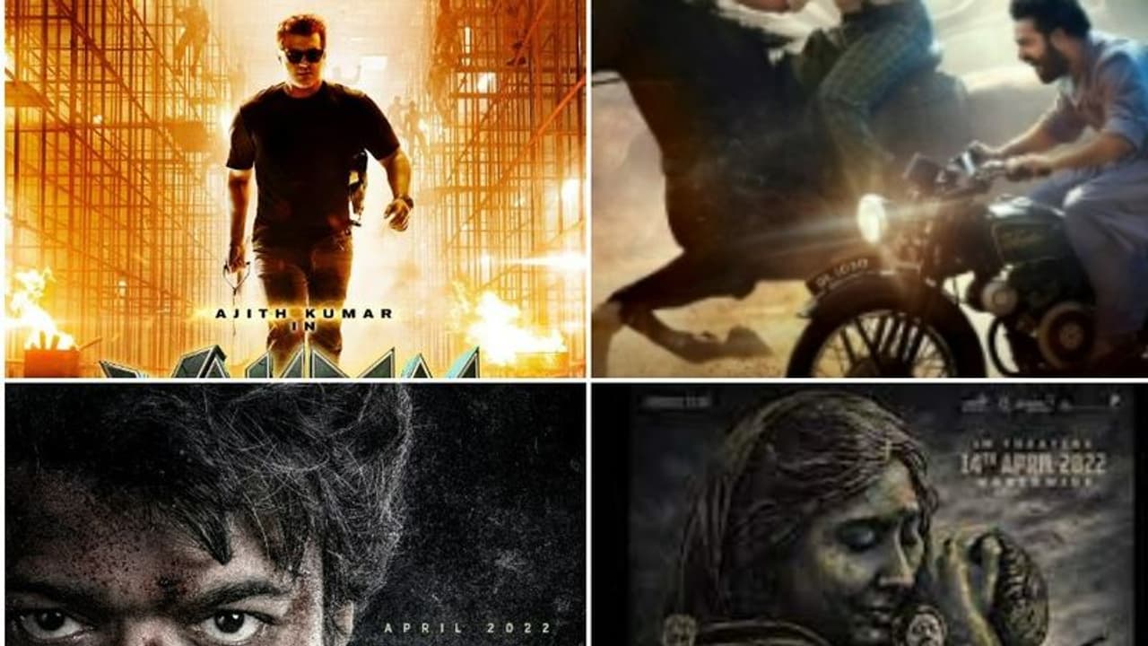2022 MOVIES : வலிமை RRR , பீஸ்ட் KGF 2... அடுத்த வருடம் காத்திருக்கும் செம்ம ட்ரீட்..