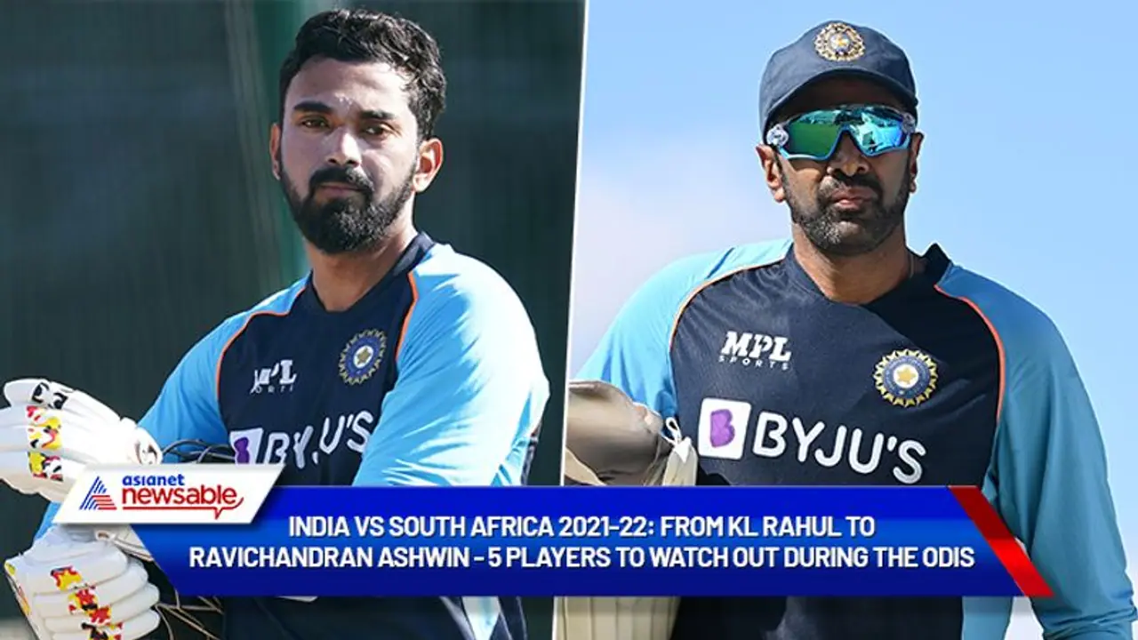 India vs South Africa 2021 22: From KL Rahul to Ravichandran Ashwin 5 players to watch out during the ODIs India vs South Africa 2021 22: From KL Rahul to Ravichandran Ashwin 5 players to watch out during the ODIs