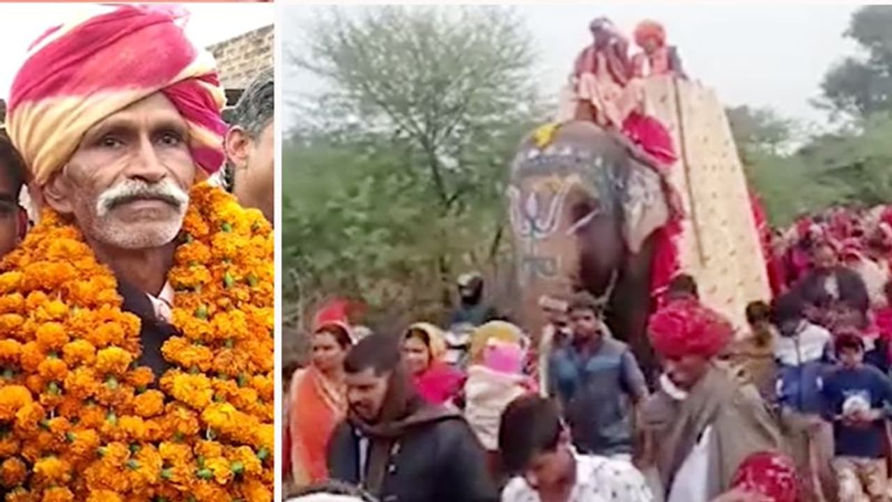 एक टीचर ऐसा भी: जिसके रिटायरमेंट पर रोया पूरा गांव, हाथी पर बैठाकर गाजे बाजे के साथ बारात निकाल दी विदाई