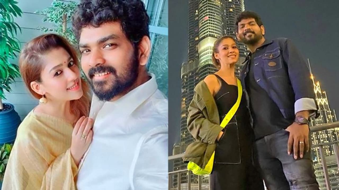 Nayanthara ने ब्वॉयफ्रेंड विग्नेश शिवन के साथ मनाया New Year, Burj Khalifa के सामने दिखा कपल