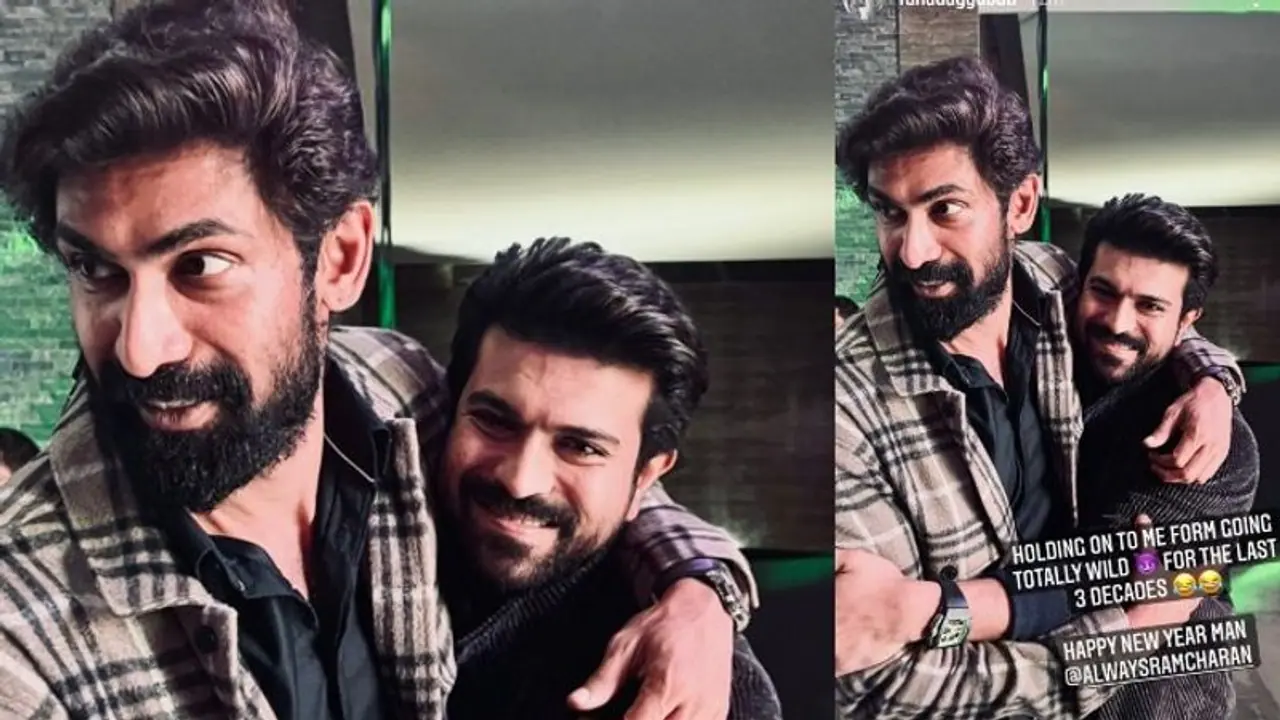 Ram Charan Bromance with Rana: అల్లూరిని నలిపేస్తున్న భళ్లాలదేవ.. పిక్ వైరల్ Ram Charan Bromance with Rana: అల్లూరిని నలిపేస్తున్న భళ్లాలదేవ.. పిక్ వైరల్
