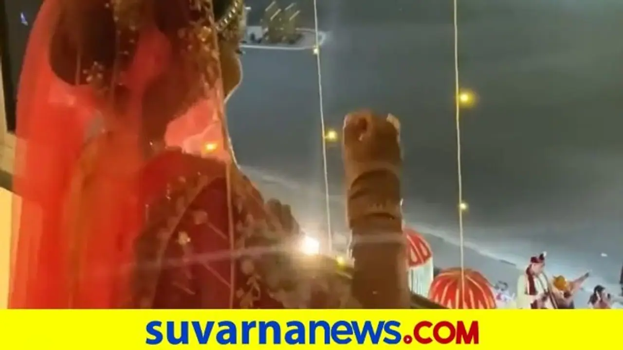 Cute Video: ಮೆರವಣಿಗೆ ಬರುತ್ತಿದ್ದ ವರನ ನೋಡಿ ಕಿಟಕಿಯಿಂದಲೇ ವಧುವಿನ ಡಾನ್ಸ್‌...