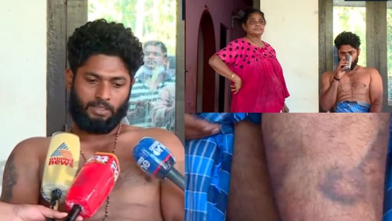 ആലപ്പുഴയിൽ പൊലീസ് മത്സ്യത്തൊഴിലാളി യുവാവിനെ മർദ്ദിച്ചതായി പരാതി ആലപ്പുഴയിൽ പൊലീസ് മത്സ്യത്തൊഴിലാളി യുവാവിനെ മർദ്ദിച്ചതായി പരാതി