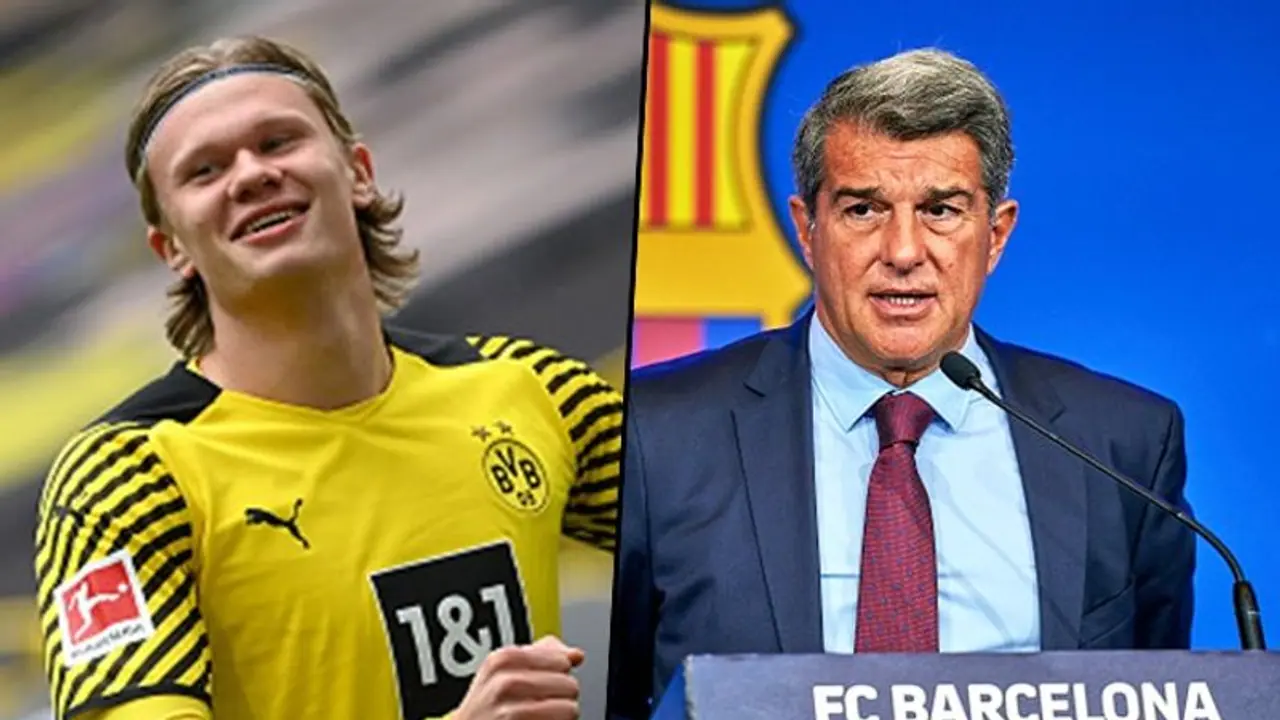 'Barca are back': Joan Laporta makes big claim amidst rising speculation over Erling Haaland's signing 'Barca are back': Joan Laporta makes big claim amidst rising speculation over Erling Haaland's signing