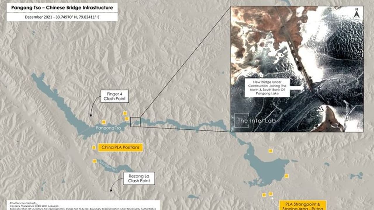 Ladakh: ಚೀನಾದಿಂದ ಪ್ಯಾಂಗ್ಯಾಂಗ್‌ ಸೇತುವೆ ನಿರ್ಮಾಣಕ್ಕೆ ವೇಗ