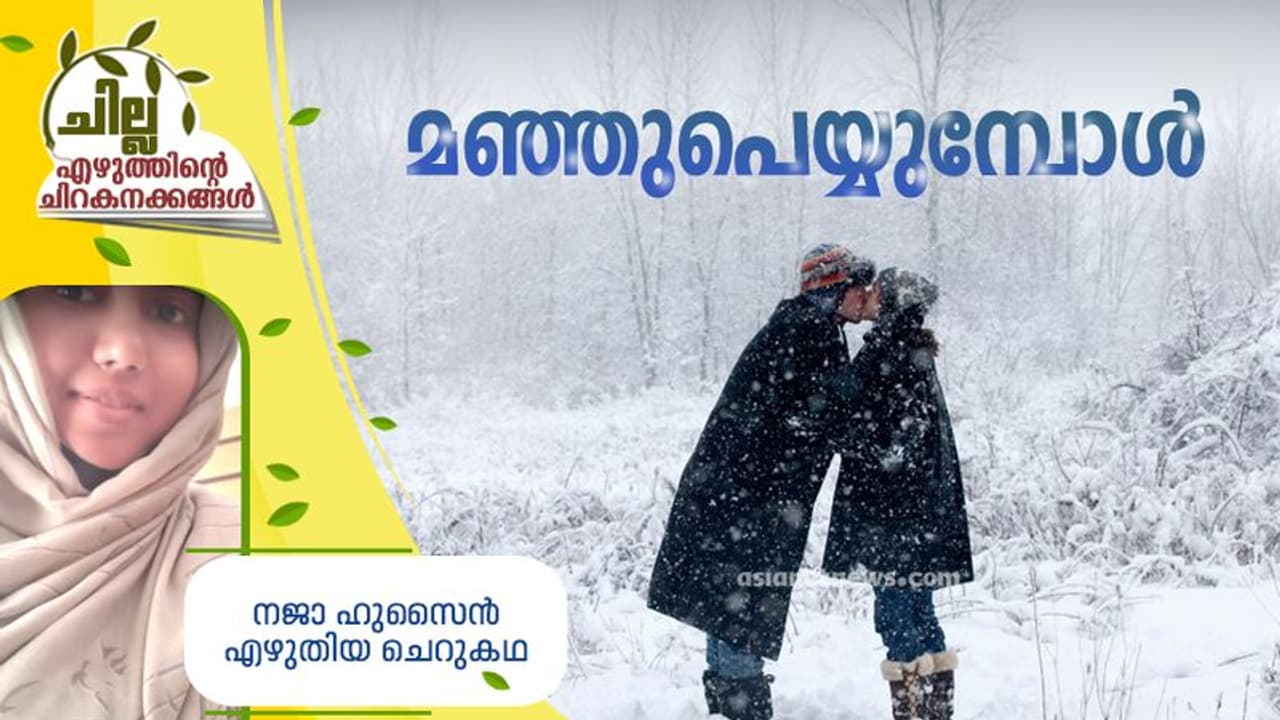 Malayalam Short Story : മഞ്ഞുപെയ്യുമ്പോള്, നജാ ഹുസൈന് എഴുതിയ ചെറുകഥ Malayalam Short Story : മഞ്ഞുപെയ്യുമ്പോള്, നജാ ഹുസൈന് എഴുതിയ ചെറുകഥ