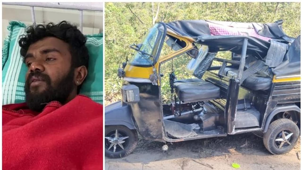 Elephant attack : ഓട്ടോ തവിടുപൊടിയാക്കി കാട്ടാന; ഡ്രൈവര് രക്ഷപ്പെട്ടത് തലനാരിഴക്ക് Elephant attack : ഓട്ടോ തവിടുപൊടിയാക്കി കാട്ടാന; ഡ്രൈവര് രക്ഷപ്പെട്ടത് തലനാരിഴക്ക്