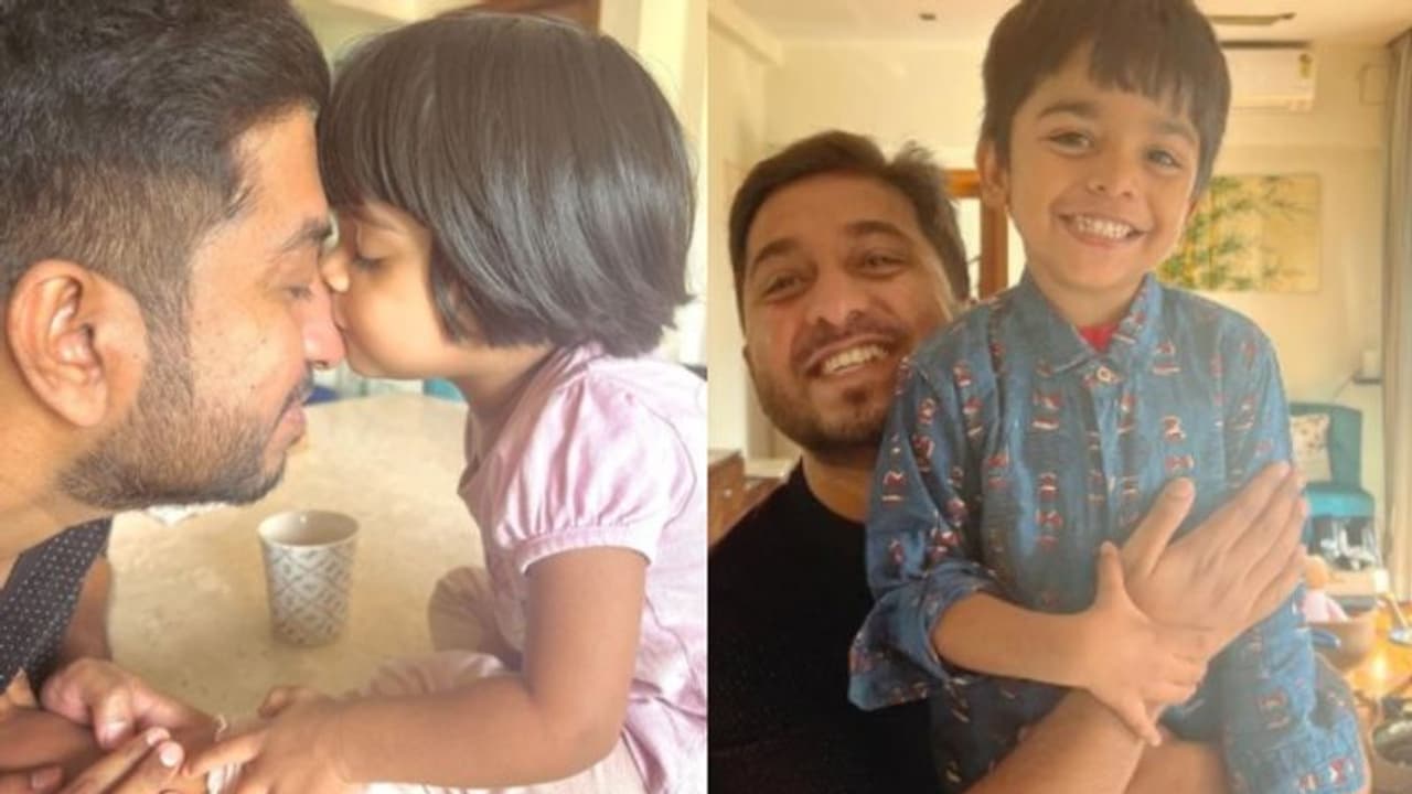 Vineeth Sreenivasan : മക്കള്ക്കൊപ്പം കുസൃതിയുമായി വിനീത് ശ്രീനിവാസൻ, 'ക്യൂട്ട്' എന്ന് ആരാധകര് Vineeth Sreenivasan : മക്കള്ക്കൊപ്പം കുസൃതിയുമായി വിനീത് ശ്രീനിവാസൻ, 'ക്യൂട്ട്' എന്ന് ആരാധകര്