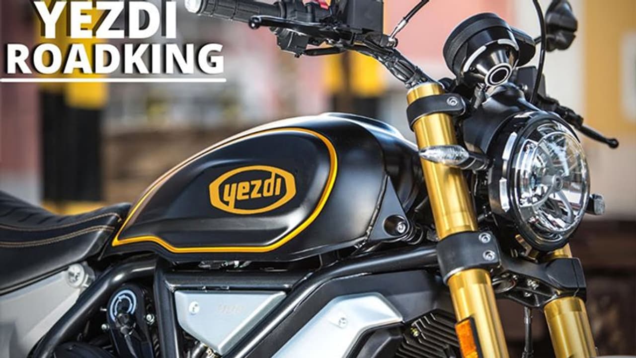 Yezdi Bike ಭಾರತದಲ್ಲಿ ಮತ್ತೆ ಯೆಜ್ಡಿ ಯುಗ ಆರಂಭ, 3 ಹೊಸ ಬೈಕ್ಗಳೊಂದಿಗೆ ಜ.13ಕ್ಕೆ ಯೆಜ್ಡಿ ಬಿಡುಗಡೆ! Yezdi Bike ಭಾರತದಲ್ಲಿ ಮತ್ತೆ ಯೆಜ್ಡಿ ಯುಗ ಆರಂಭ, 3 ಹೊಸ ಬೈಕ್ಗಳೊಂದಿಗೆ ಜ.13ಕ್ಕೆ ಯೆಜ್ಡಿ ಬಿಡುಗಡೆ!