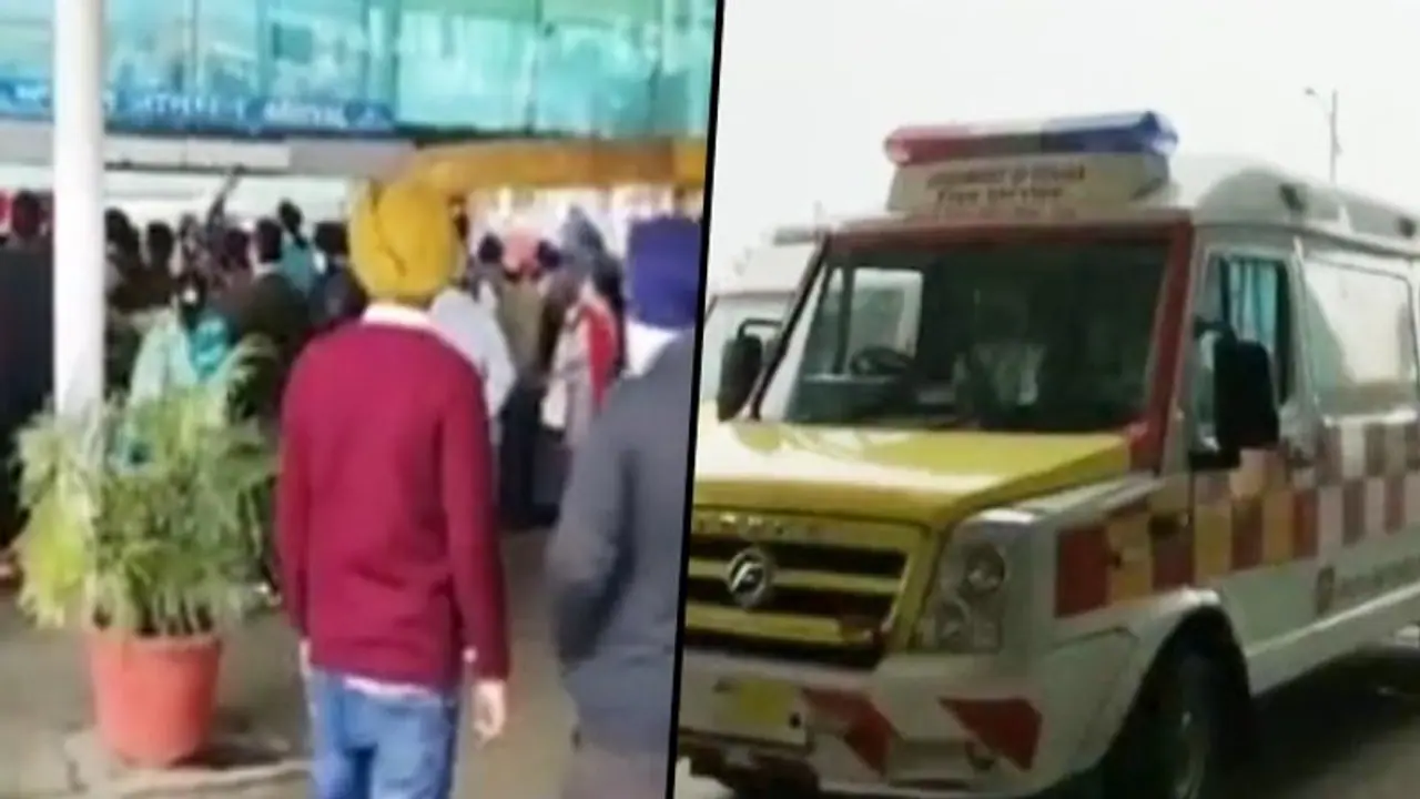 Chaotic scenes at Amritsar airport as 125 passengers test COVID positive on flight from Italy