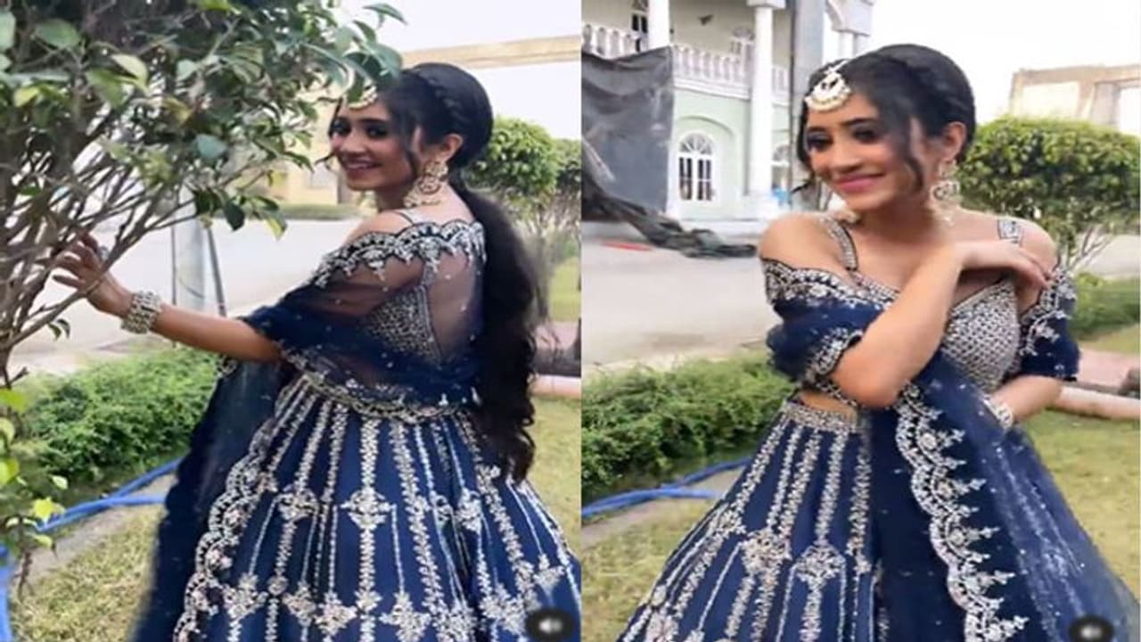 Shivangi Joshi ने ब्लू लहंगा में खूबसूरत अदाएं दिखा चुराया दिल, फैंस को याद आई नायरा