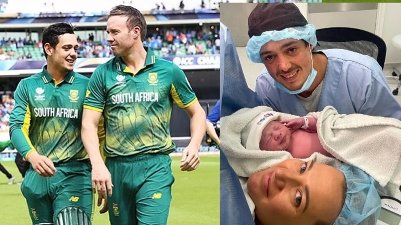 క్వింటన్ డి కాక్ ఫ్యామిలీలోకి చిన్నారి కియారా... అభిమానులతో ఆనందాన్ని పంచుకుంటూ... క్వింటన్ డి కాక్ ఫ్యామిలీలోకి చిన్నారి కియారా... అభిమానులతో ఆనందాన్ని పంచుకుంటూ...