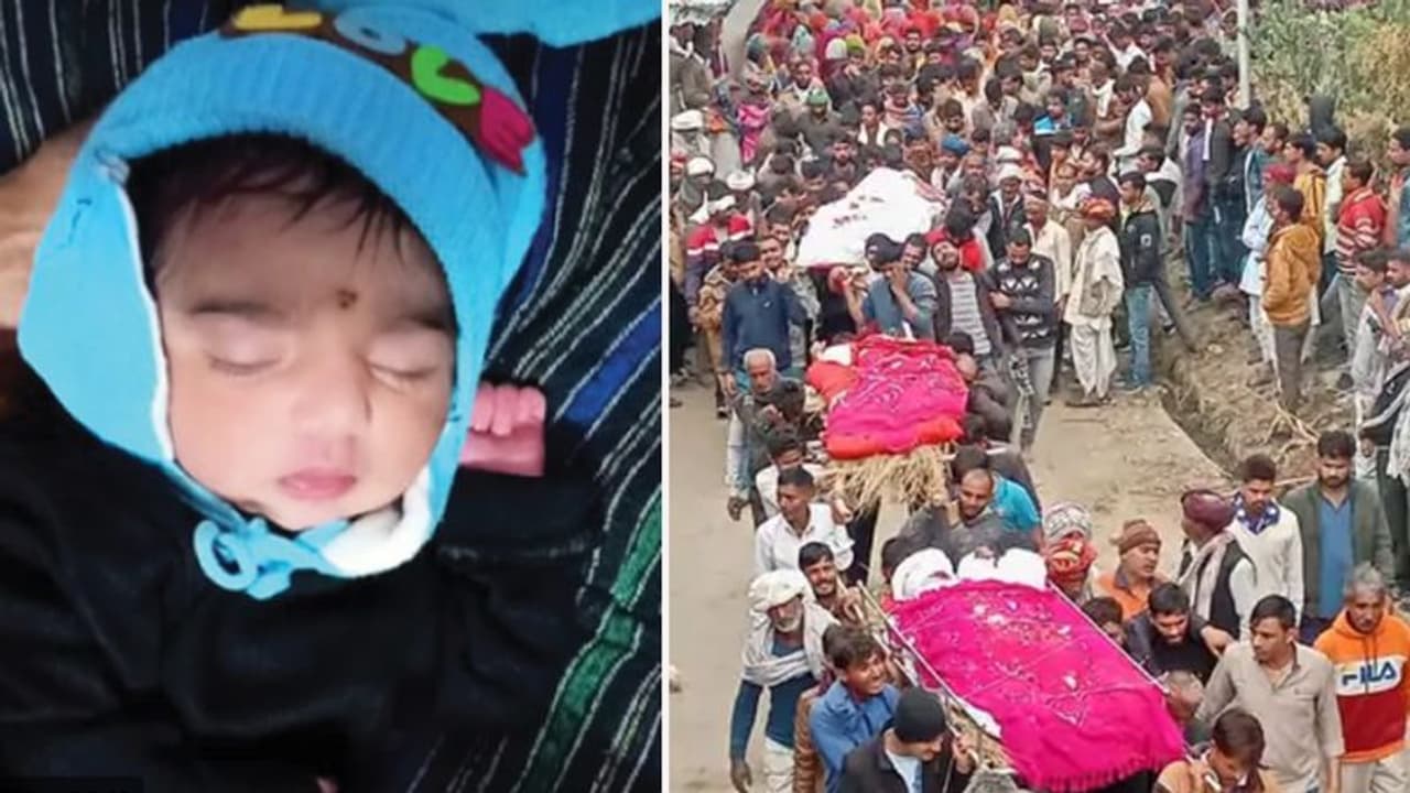 घर में बेटी का जन्म हुआ और उठीं एक ही परिवार की 3 अर्थी, पिता और दादा दादी मासूम का चेहरा तक नहीं देख सके घर में बेटी का जन्म हुआ और उठीं एक ही परिवार की 3 अर्थी, पिता और दादा दादी मासूम का चेहरा तक नहीं देख सके