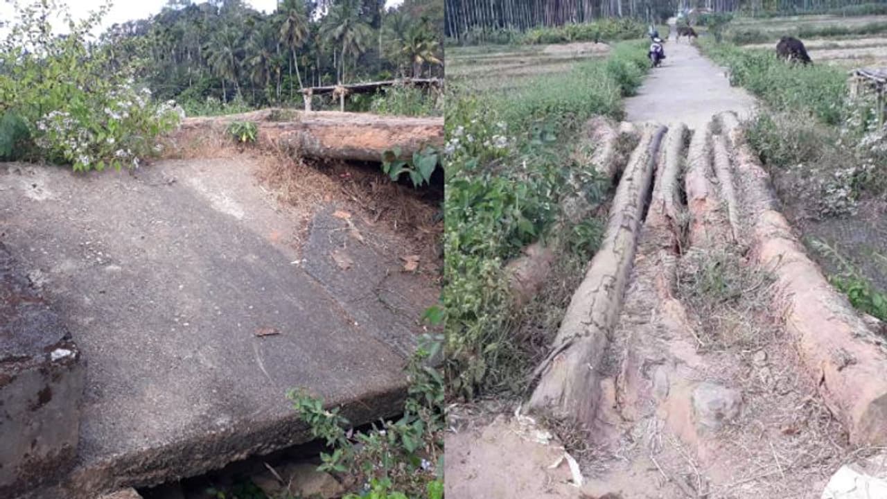 പ്രളയമെടുത്ത പാലം നിർമ്മിക്കാതെ പഞ്ചായത്ത്; നെല്ല് സംഭരണത്തിനടക്കം വണ്ടിയെത്തിക്കാനാവാതെ കര്‍ഷകര്‍