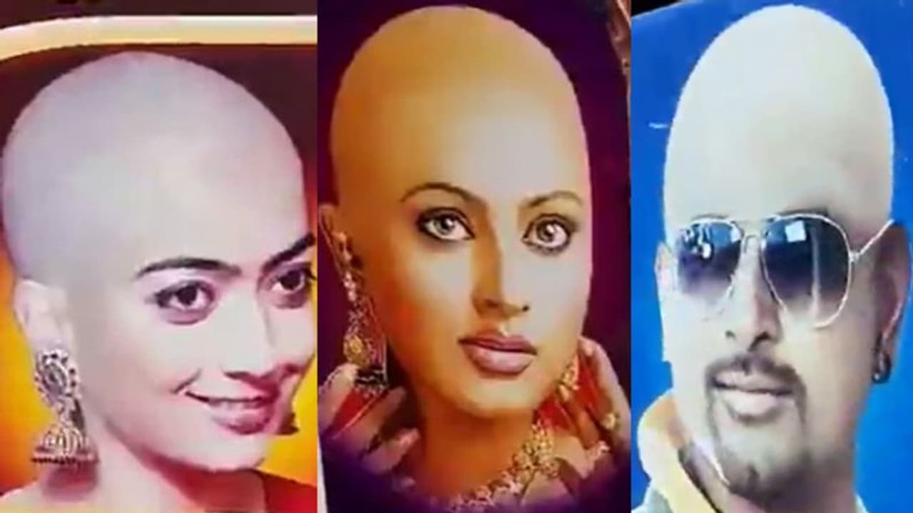 விளம்பரத்துக்காக இப்படியா.... நடிகர், நடிகைகளின் தலையை பதம் பார்த்த சலூன் கடைகாரர் வைரலாகும் வீடியோ விளம்பரத்துக்காக இப்படியா.... நடிகர், நடிகைகளின் தலையை பதம் பார்த்த சலூன் கடைகாரர் வைரலாகும் வீடியோ