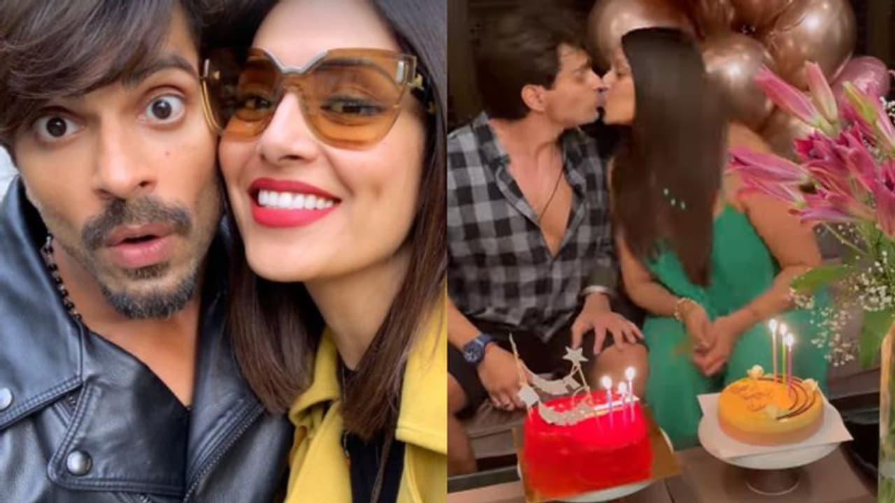 Bipasha Basu Birthday: बिपाशा ने बर्थडे पर पति को किया Kiss, एक नहीं बल्कि काटे दो केक