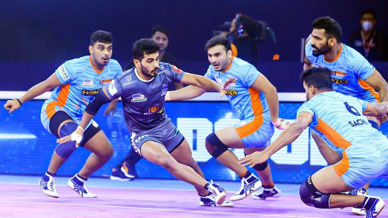 Pro Kabaddi League: ಹರ್ಯಾಣ ಸ್ಟೀಲರ್ಸ್ಗೆ ಮಣಿದ ಬೆಂಗಾಲ್ ವಾರಿಯರ್ಸ್..! Pro Kabaddi League: ಹರ್ಯಾಣ ಸ್ಟೀಲರ್ಸ್ಗೆ ಮಣಿದ ಬೆಂಗಾಲ್ ವಾರಿಯರ್ಸ್..!