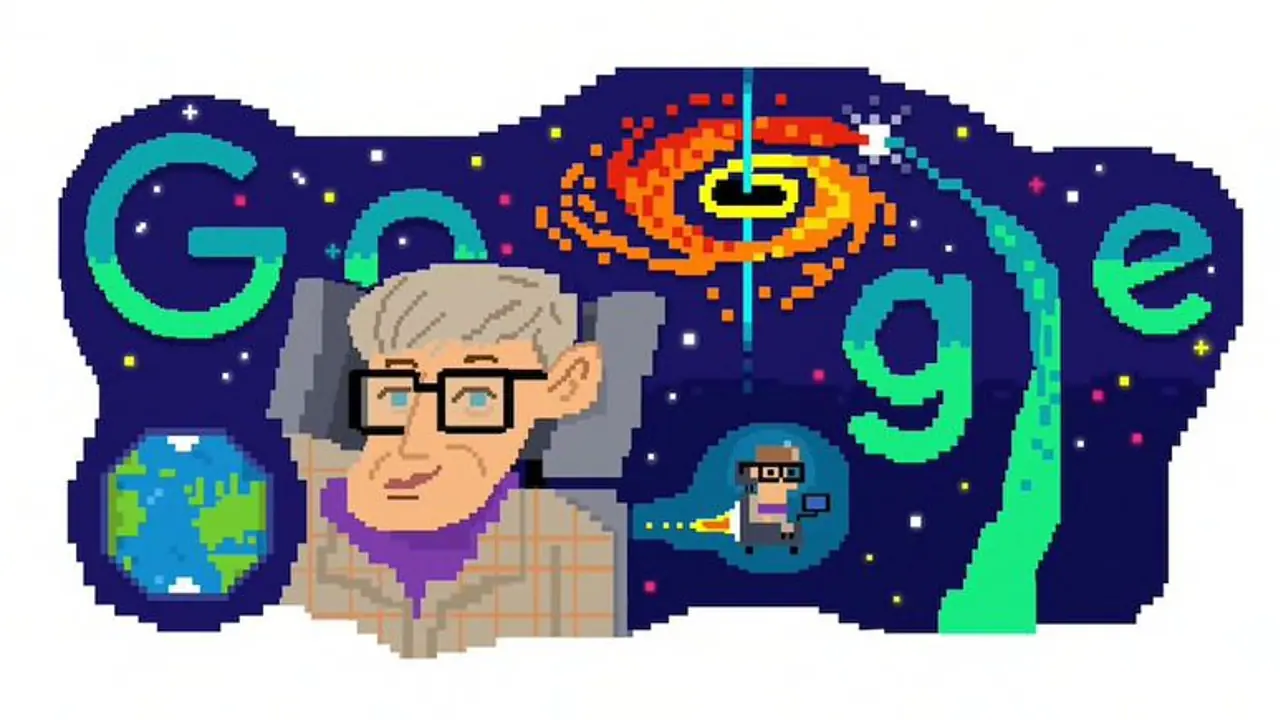 Google doodle remembers theoretical physicist Stephen Hawking on his 80th birthday with his voice Google doodle remembers theoretical physicist Stephen Hawking on his 80th birthday with his voice