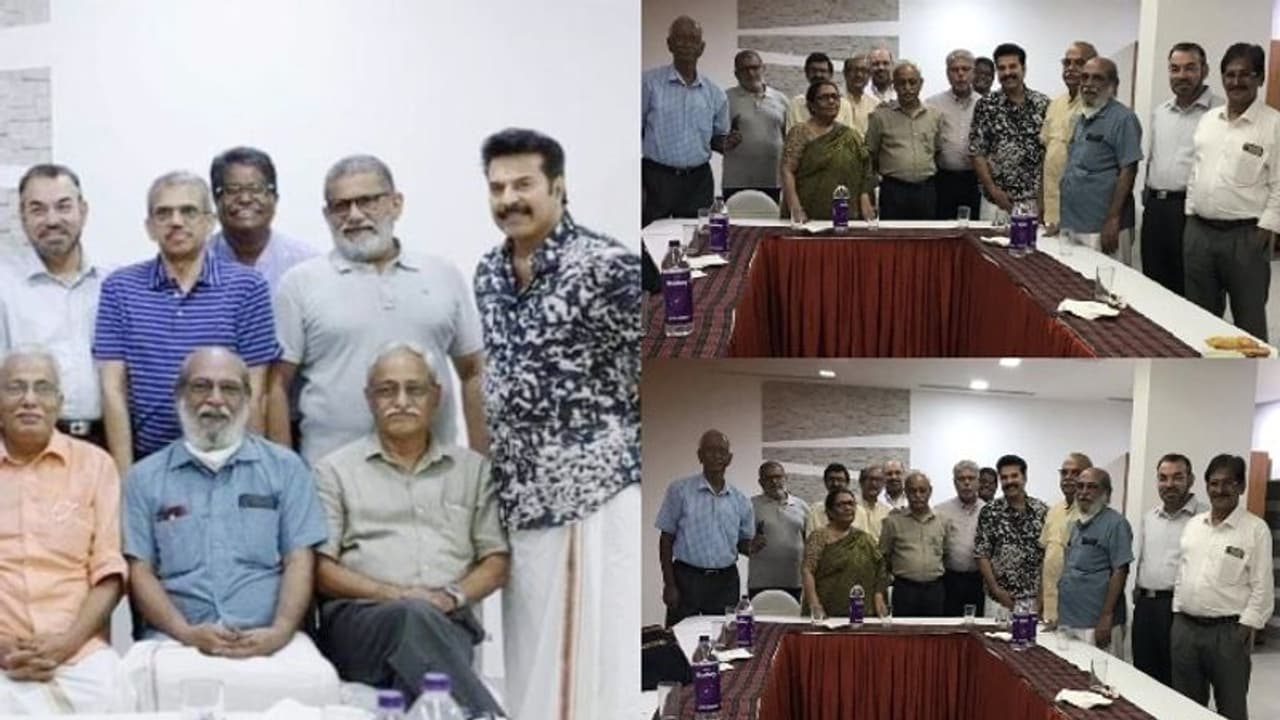 Mammootty : ഇത് മമ്മൂട്ടിയുടെ ക്ലാസ്മേറ്റ്സ്; അവിശ്വസനീയം എന്ന് ആരാധകർ, വൈറൽ Mammootty : ഇത് മമ്മൂട്ടിയുടെ ക്ലാസ്മേറ്റ്സ്; അവിശ്വസനീയം എന്ന് ആരാധകർ, വൈറൽ