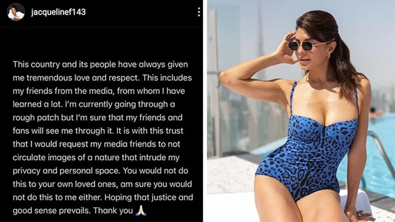 After hickey pic goes viral, Jacqueline pleads to media, fans to not circulate the image After hickey pic goes viral, Jacqueline pleads to media, fans to not circulate the image