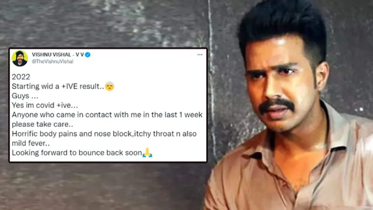 Vishnu Vishal : கோலிவுட்டை ரவுண்டு கட்டி அட்டாக் பண்ணும் கொரோனா... நடிகர் விஷ்ணு விஷாலுக்கும் பாதிப்பு உறுதி