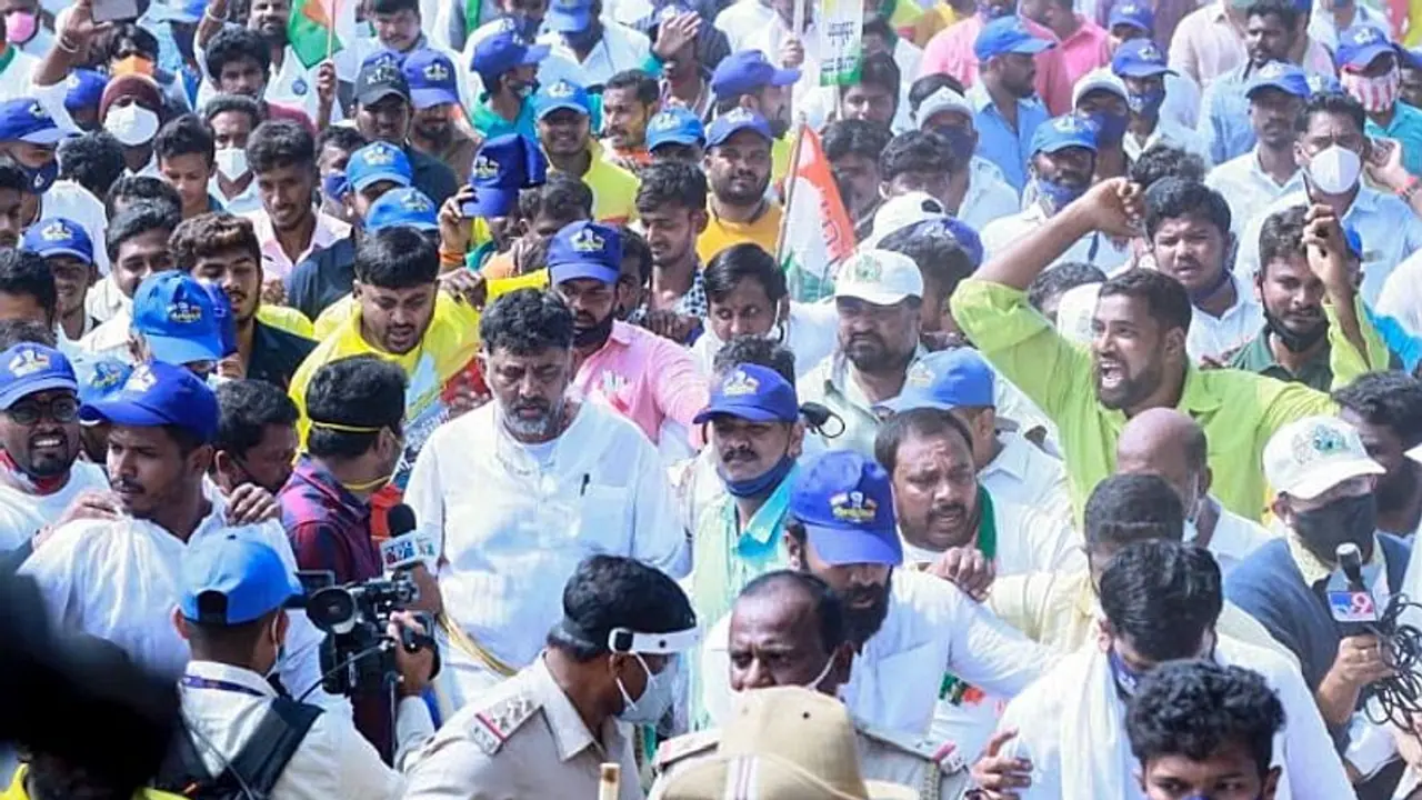 Congress triggers massive Covid scare in Karnataka with its Padyatra