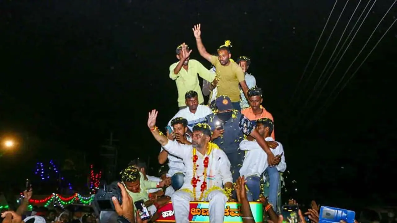 Mekedatu padayatra ನನ್ನನ್ನು ಮತ್ತೆ ಜೈಲಿಗೆ ಹಾಕಿಸಲು ಷಡ್ಯಂತ್ರ, ಸ್ವಗ್ರಾಮದಲ್ಲಿ ಡಿಕೆಶಿ ಭಾವನಾತ್ಮಕ ಭಾಷಣ