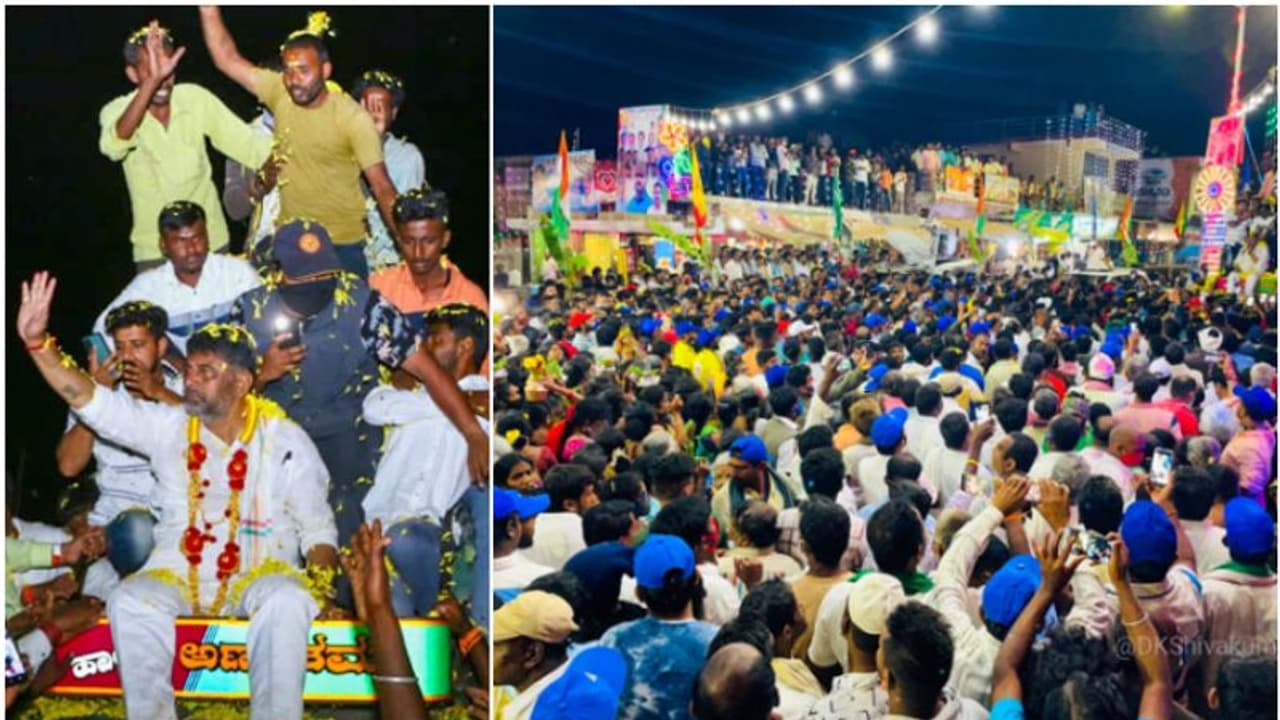 കർണാടകയിൽ രാഷ്ട്രീയപ്പോര്; വിവാദമായി കോൺഗ്രസ് പദയാത്ര, കൊവിഡ് പരിശോധനയ്ക്ക് വേദിയിൽ ഉദ്യോഗസ്ഥരെത്തി കർണാടകയിൽ രാഷ്ട്രീയപ്പോര്; വിവാദമായി കോൺഗ്രസ് പദയാത്ര, കൊവിഡ് പരിശോധനയ്ക്ക് വേദിയിൽ ഉദ്യോഗസ്ഥരെത്തി