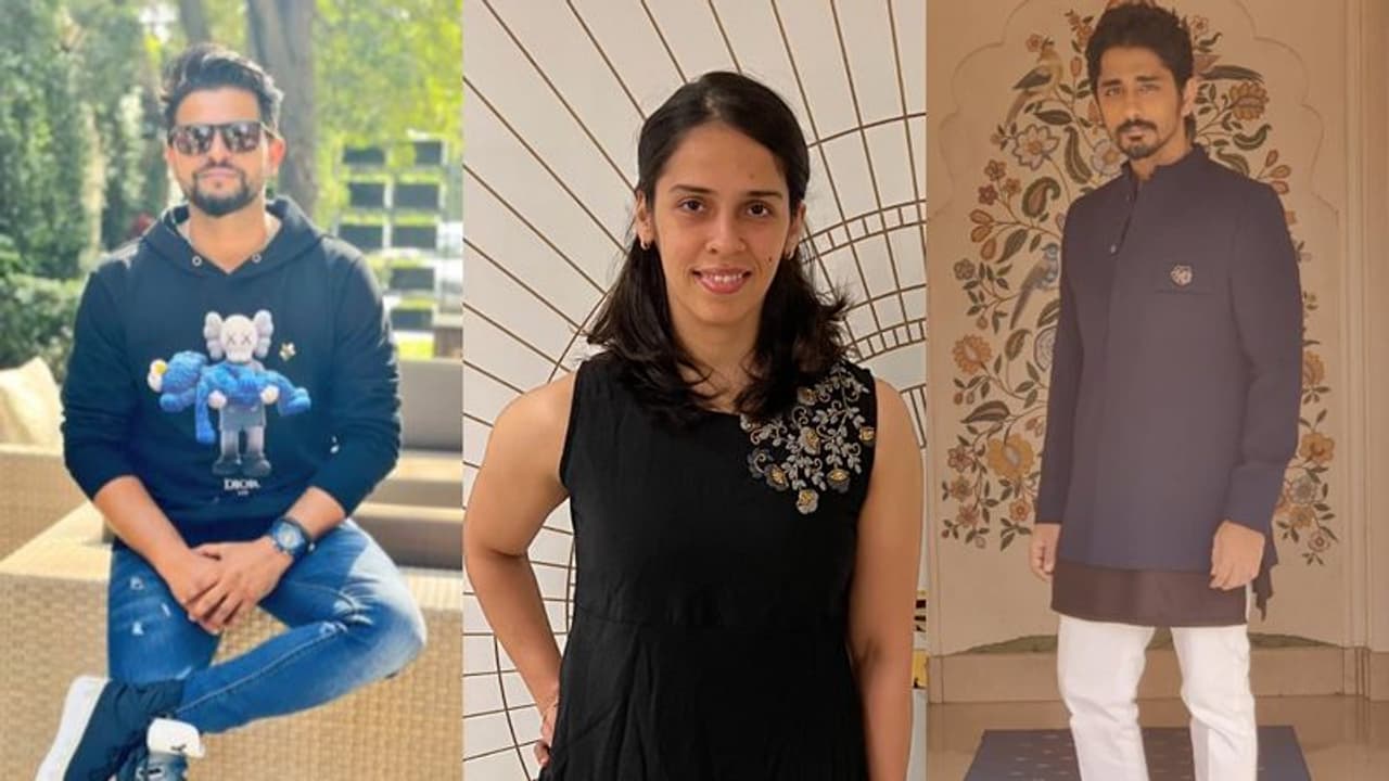 Suresh Raina comes out in support of Saina Nehwal; slams actor Siddharth for using derogatory words