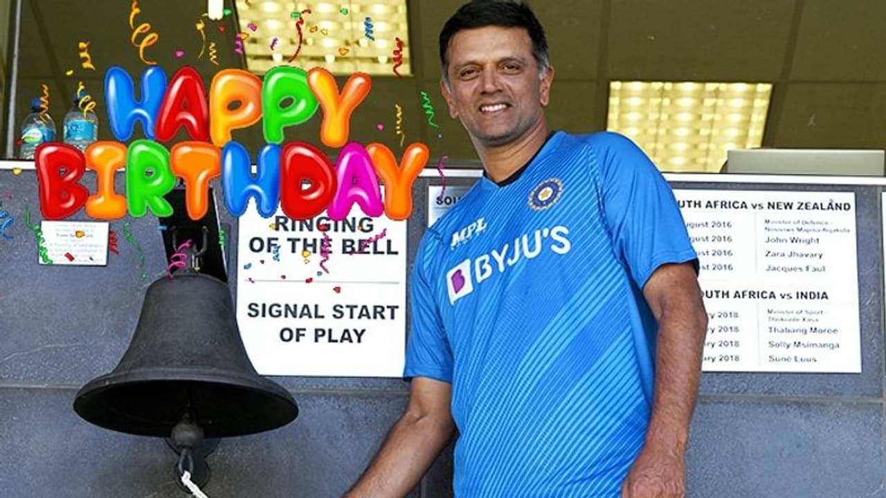 Happy Birthday Rahul Dravid: Check out his 5 unknown facts