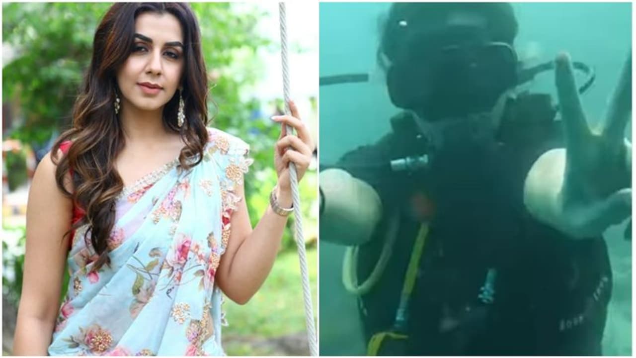 Nikki galrani : வாவ்..இவங்களுக்கு இப்படி ஒரு திறமையா!கடலுக்கடியில் நிக்கி கல்ராணி..மீன்களுடன் நீந்தும் வீடியோ Nikki galrani : வாவ்..இவங்களுக்கு இப்படி ஒரு திறமையா!கடலுக்கடியில் நிக்கி கல்ராணி..மீன்களுடன் நீந்தும் வீடியோ