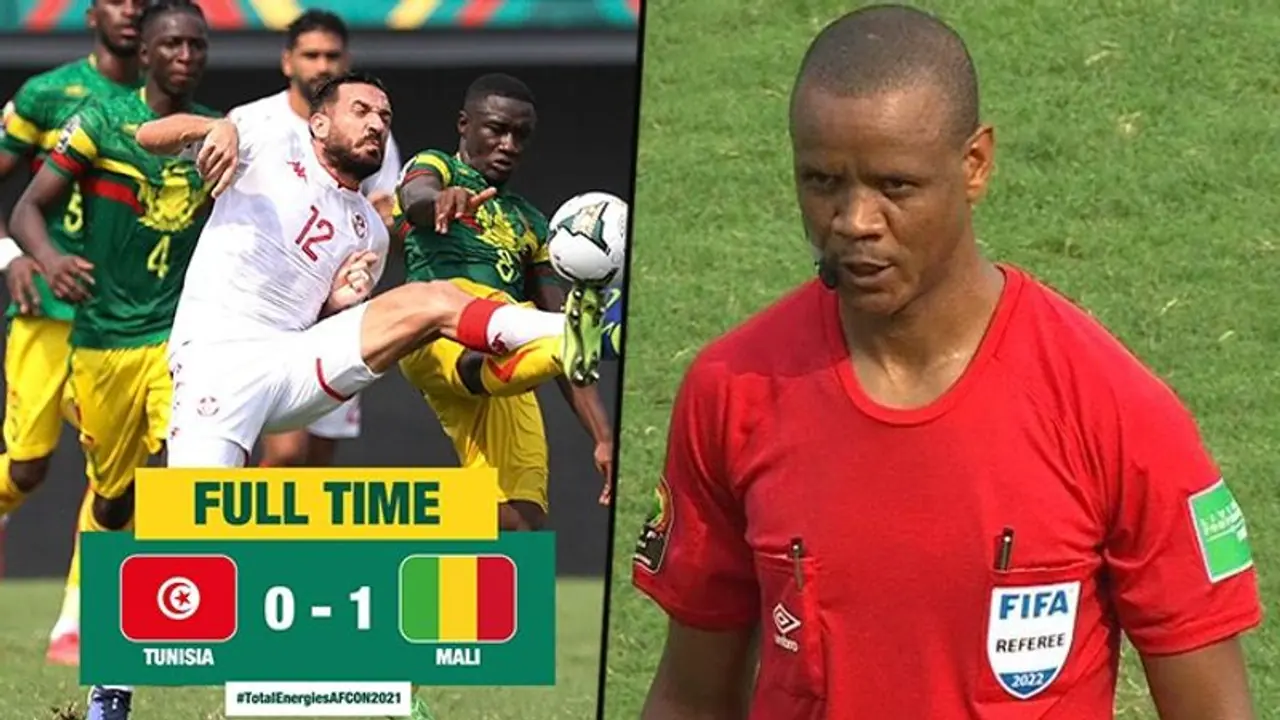 AFCON 2021: Referee blows full time early twice; furious Tunisia protest after 0 1 loss against Mali AFCON 2021: Referee blows full time early twice; furious Tunisia protest after 0 1 loss against Mali