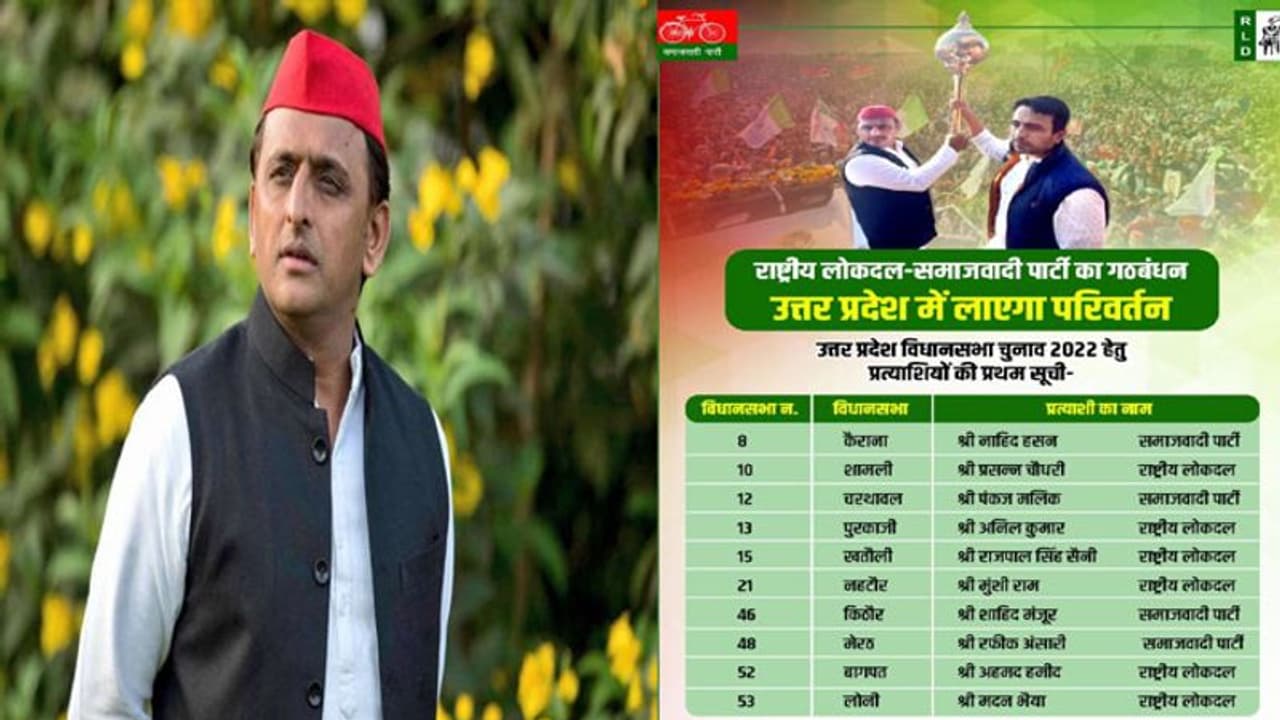 UP Election 2022: SP RLD गठबंधन ने जारी की 29 प्रत्याशियों की पहली लिस्ट, देखिए पूरी सूची