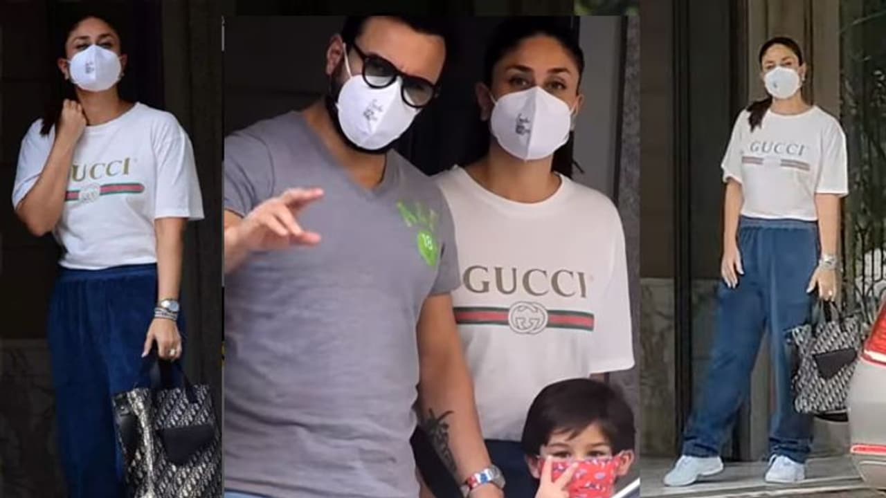 43 हजार की टी शर्ट पहन पापा से मिलने पहुंची Kareena Kapoor, हाथ में ले रखा था इतनी कीमत का बैग 43 हजार की टी शर्ट पहन पापा से मिलने पहुंची Kareena Kapoor, हाथ में ले रखा था इतनी कीमत का बैग