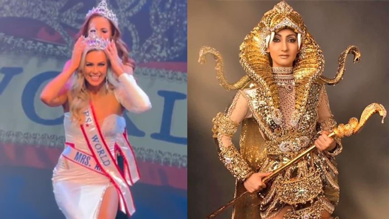 Mrs World 2022 : अमेरिका की Shaylyn Ford बनीं मिस वर्ल्ड 2022, भारत की Navdeep Kaur टॉप 15 तक ही पहुंचीं Mrs World 2022 : अमेरिका की Shaylyn Ford बनीं मिस वर्ल्ड 2022, भारत की Navdeep Kaur टॉप 15 तक ही पहुंचीं