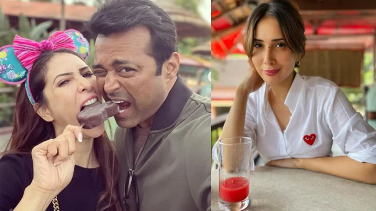 Kim Sharma Leander Paes: প্রেম একেবারে জমে ক্ষীর, কিম ও লিয়েন্ডারের ডিজনি ডে আউট