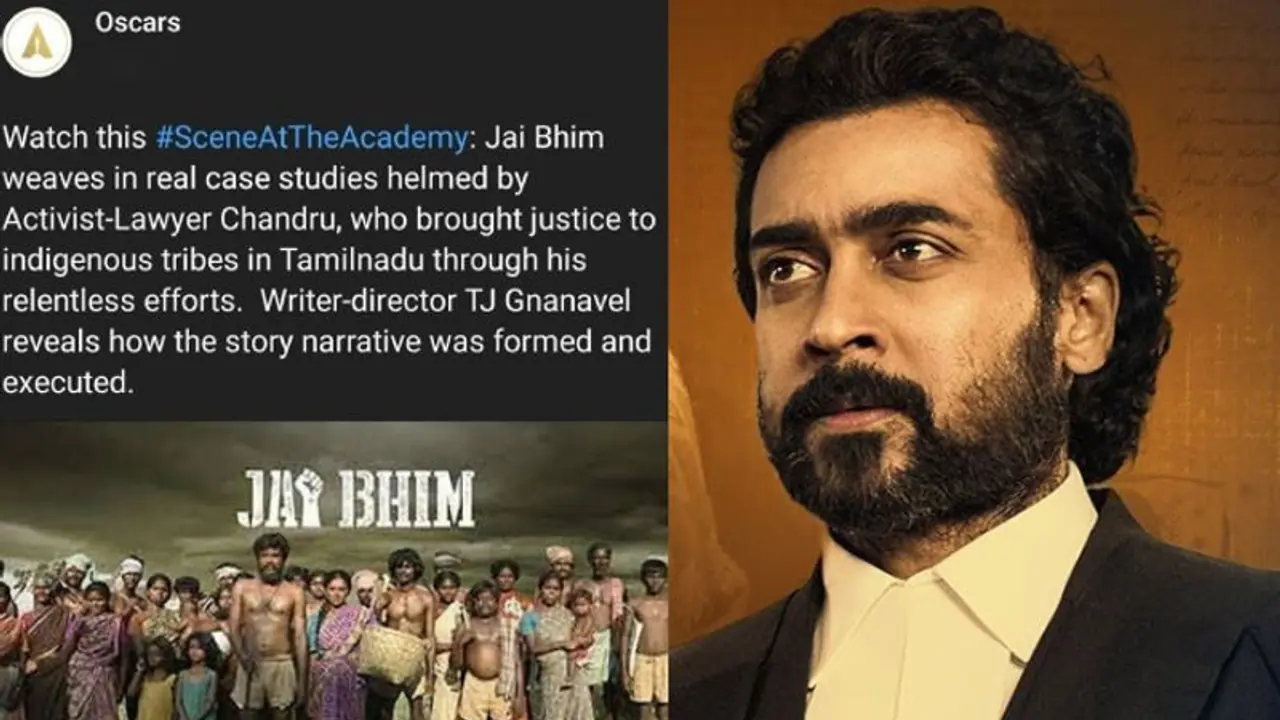 Suriya’s Jai Bhim at Oscars? Tamil film achieves another milestone; fans go gaga