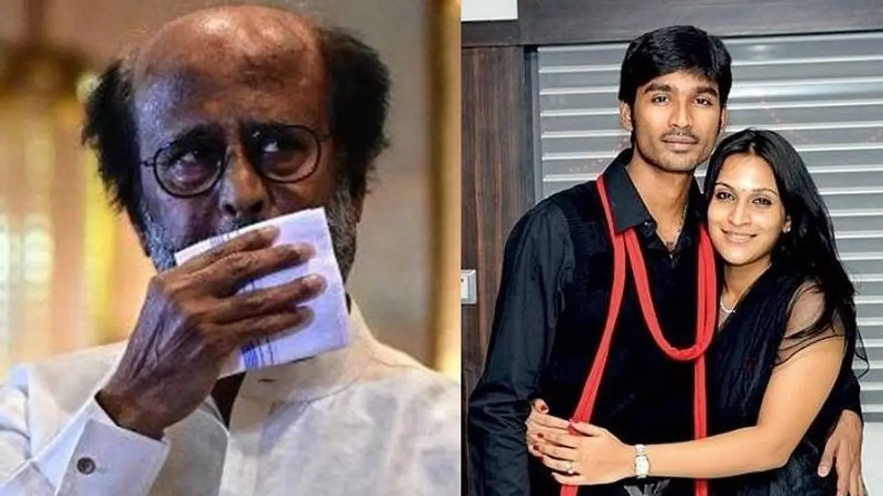 Dhanush Aishwaryaa split: Rajinikanth gets support from fans on social media Dhanush Aishwaryaa split: Rajinikanth gets support from fans on social media