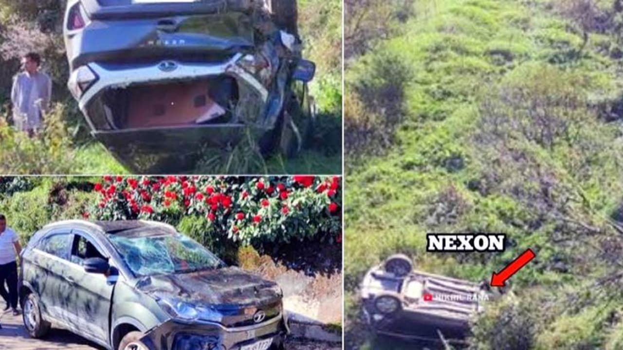 Tata : പലവട്ടം കരണംമറിഞ്ഞിട്ടും പപ്പടമാകാതെ നെക്‌സോൺ, പോറലുമില്ലാതെ യാത്രികര്‍, ഇതൊക്കയെന്തെന്ന് ടാറ്റ!