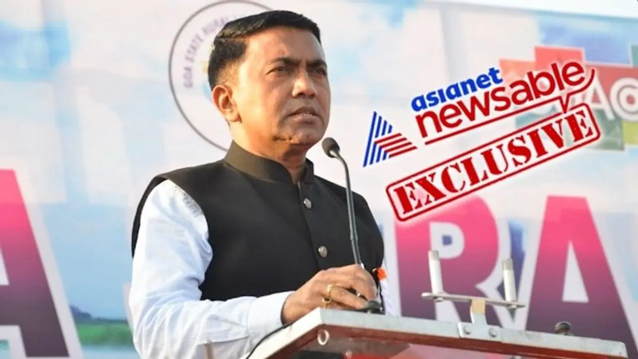 Goa Election 2022 Exclusive: CM Pramod Sawant on how 'double engine' govt powered development Goa Election 2022 Exclusive: CM Pramod Sawant on how 'double engine' govt powered development