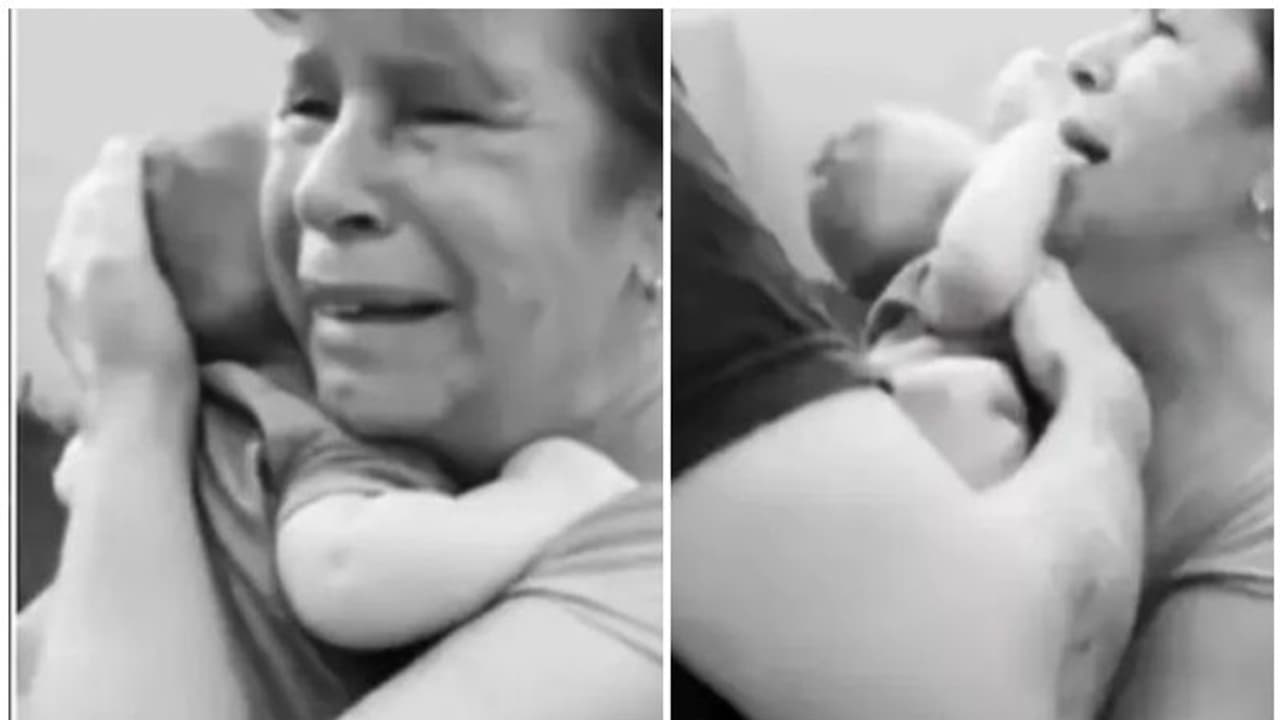 കാഴ്ചയില്ലാത്ത അമ്മയുടെ കയ്യിലേക്ക് പൂക്കളെന്ന് പറഞ്ഞ് കൊച്ചുമകനെ നല്കിയപ്പോള് വീഡിയോ കാഴ്ചയില്ലാത്ത അമ്മയുടെ കയ്യിലേക്ക് പൂക്കളെന്ന് പറഞ്ഞ് കൊച്ചുമകനെ നല്കിയപ്പോള് വീഡിയോ