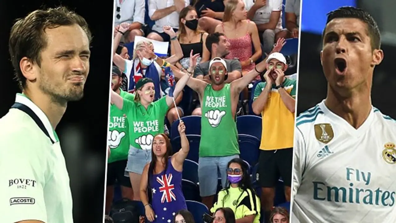 Australian Open 2022: Boo or 'Siuuu'? Crowds adopt Ronaldo's celebration; leave players irritated, confused Australian Open 2022: Boo or 'Siuuu'? Crowds adopt Ronaldo's celebration; leave players irritated, confused