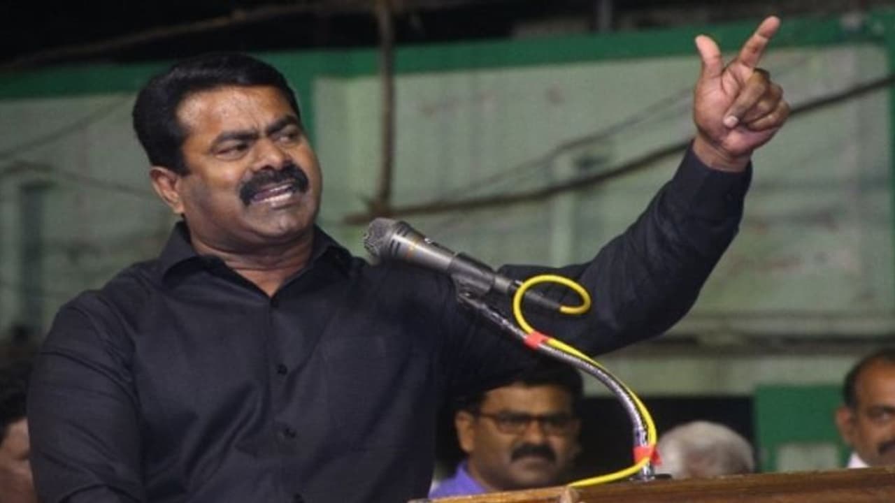 நினைத்த நேரத்தில் பந்தாடவே இந்த முயற்சி.. பாஜக அரசை திமுக கடுமையாக எதிர்க்க வேண்டும் ..சீறும் சீமான் நினைத்த நேரத்தில் பந்தாடவே இந்த முயற்சி.. பாஜக அரசை திமுக கடுமையாக எதிர்க்க வேண்டும் ..சீறும் சீமான்