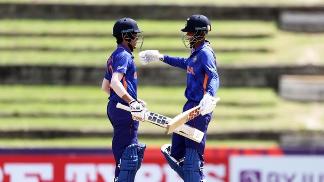 U19 World Cup 2022 : വിസ്മയ സെഞ്ചുറികള്! രാജ് 162*, ആന്ഗ്രിഷ് 144; ഇന്ത്യക്ക് 405 റണ്സ് U19 World Cup 2022 : വിസ്മയ സെഞ്ചുറികള്! രാജ് 162*, ആന്ഗ്രിഷ് 144; ഇന്ത്യക്ക് 405 റണ്സ്