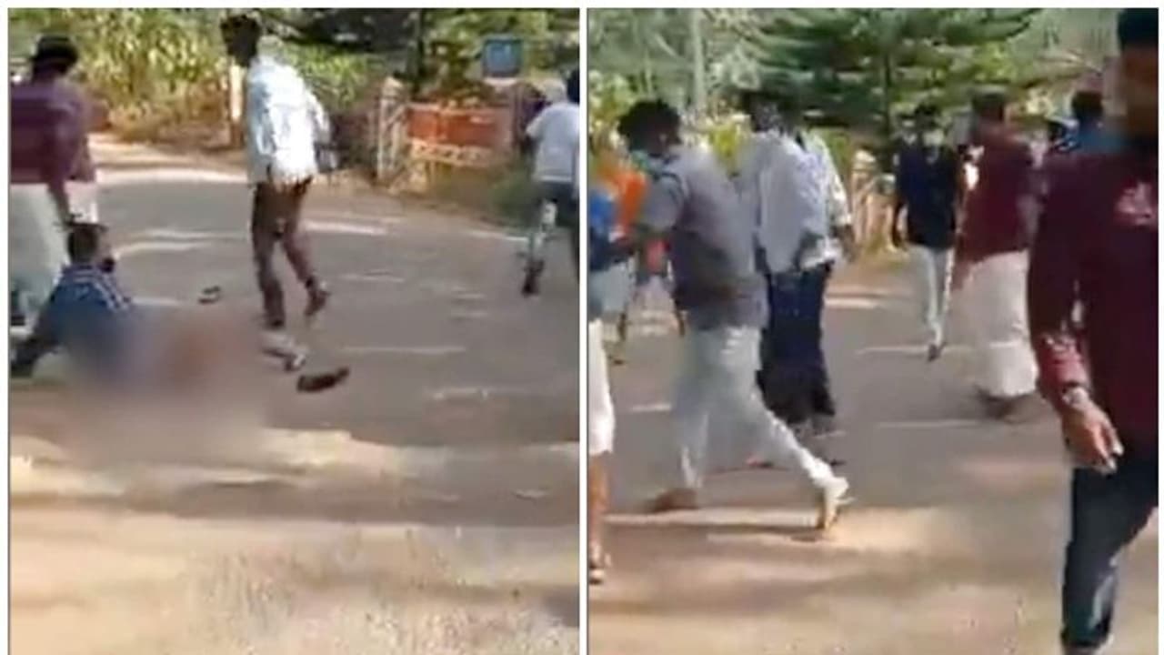 ചവിട്ടും തൊഴിയും അസഭ്യവർഷവും; സിപിഐ നേതാക്കളെ ഡിവൈഎഫ്ഐക്കാർ മർദ്ദിക്കുന്ന ദൃശ്യങ്ങൾ പുറത്ത് ചവിട്ടും തൊഴിയും അസഭ്യവർഷവും; സിപിഐ നേതാക്കളെ ഡിവൈഎഫ്ഐക്കാർ മർദ്ദിക്കുന്ന ദൃശ്യങ്ങൾ പുറത്ത്