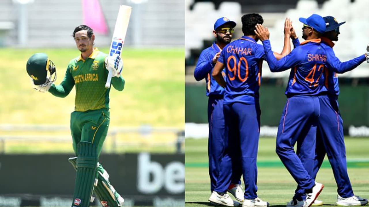 IND VS SA ODI: ডিককের অনবদ্য সেঞ্চুরি, তৃতীয় ম্য়াচে সম্মান বাঁচাতে ভারতের টার্গেট ২৮৮ IND VS SA ODI: ডিককের অনবদ্য সেঞ্চুরি, তৃতীয় ম্য়াচে সম্মান বাঁচাতে ভারতের টার্গেট ২৮৮